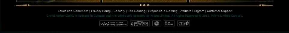 Grand Parker Casino - US Players Accepted!