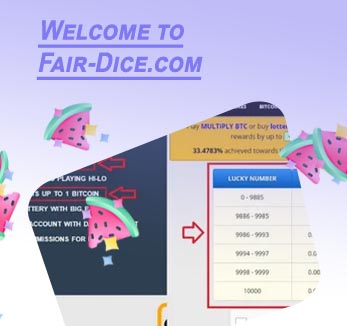Bitcoin dice with faucet