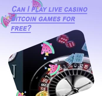 Bitcoin live casino game