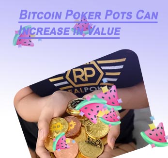 Bitcoin poker value